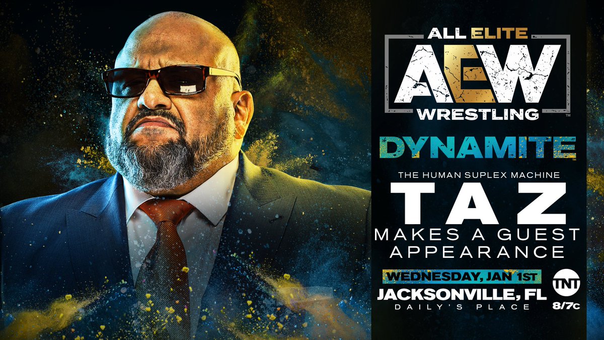 Taz to make guest appearance on New Year’s Day AEW Dynamite