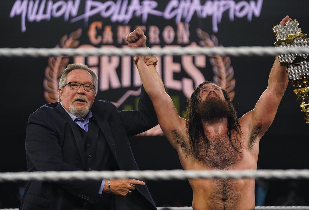 Cameron Grimes wins Million Dollar title at NXT TakeOver 36
