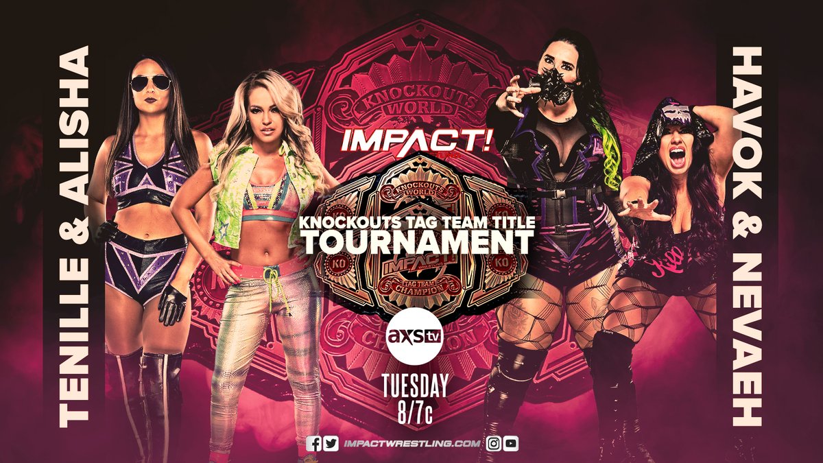 Knockouts Tag Team title tournament match set for this week’s Impact