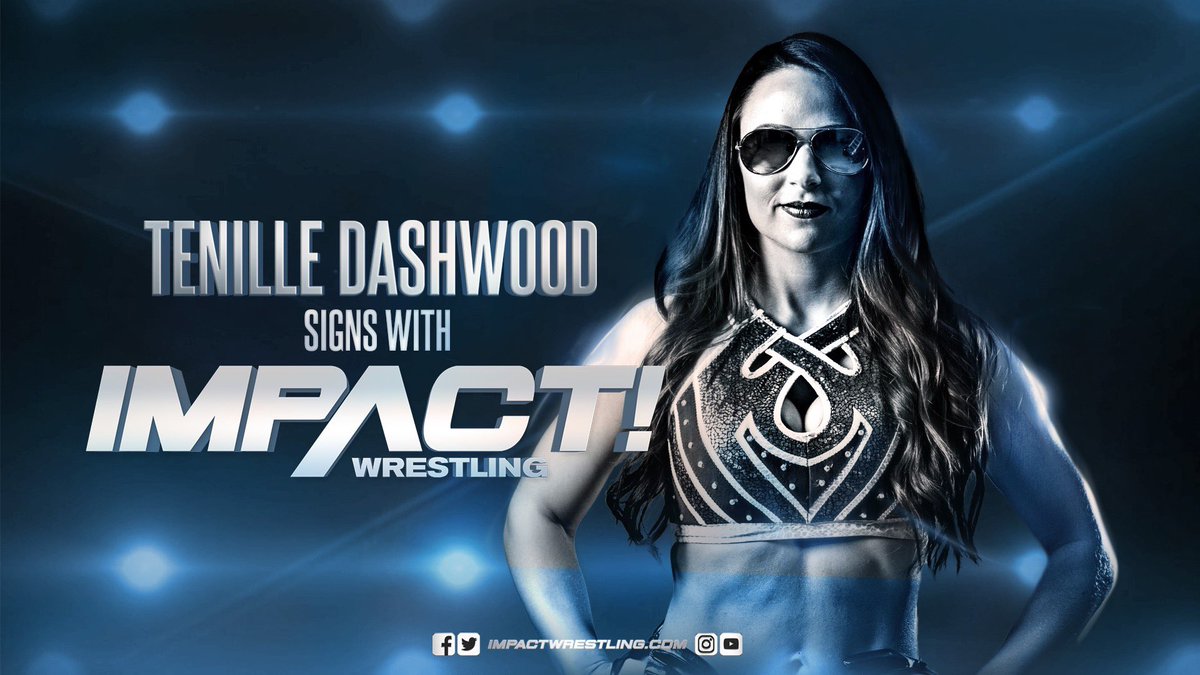 Tenille Dashwood signs with Impact Wrestling