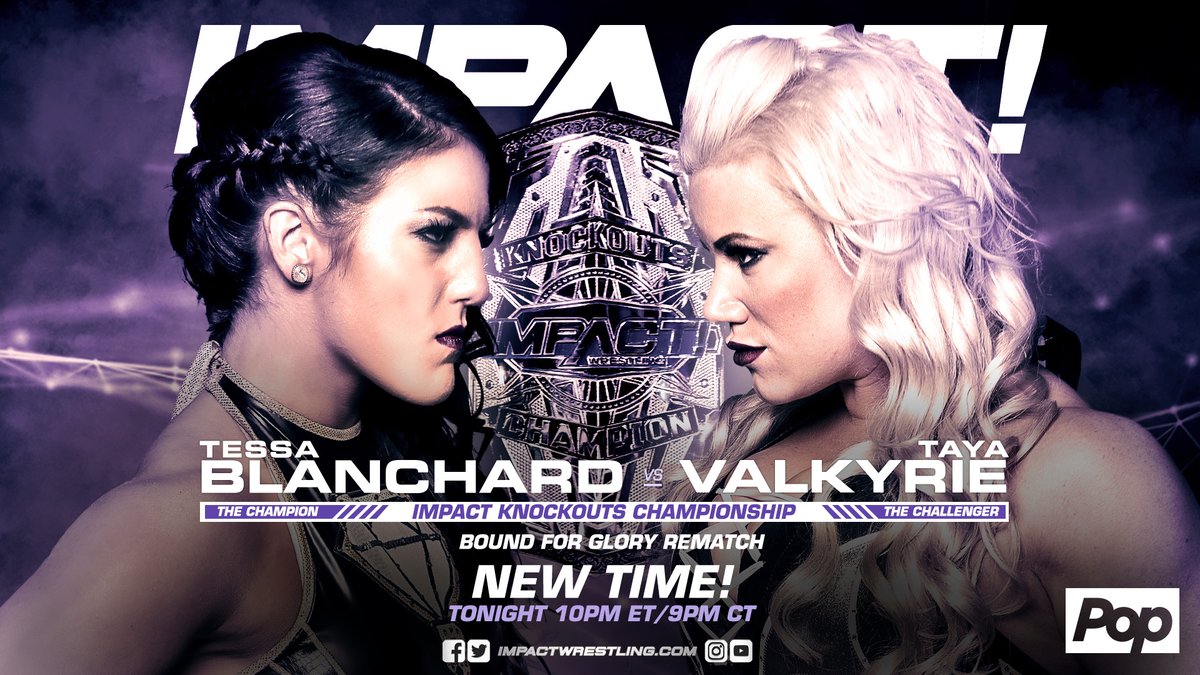 Impact Wrestling results: Tessa Blanchard vs. Taya Valkyrie rematch