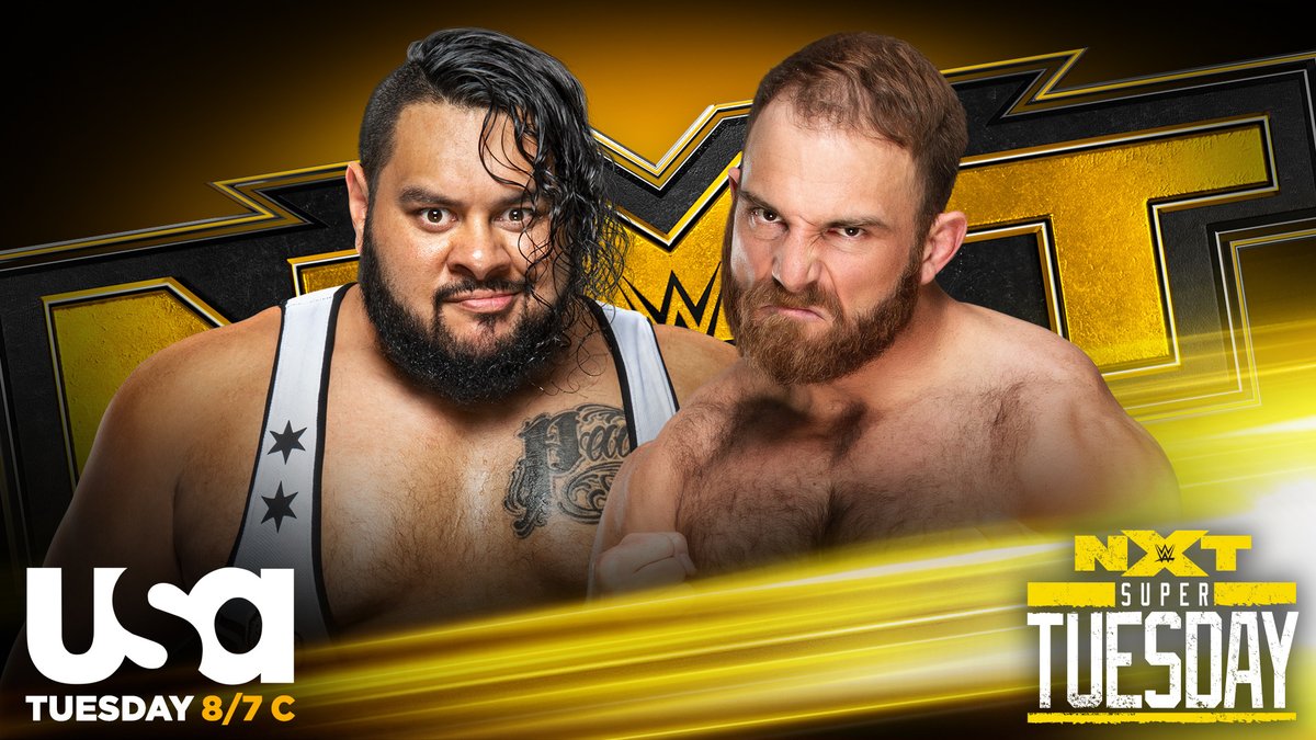 WWE announces Thatcher vs. Reed for Tuesday’s NXT