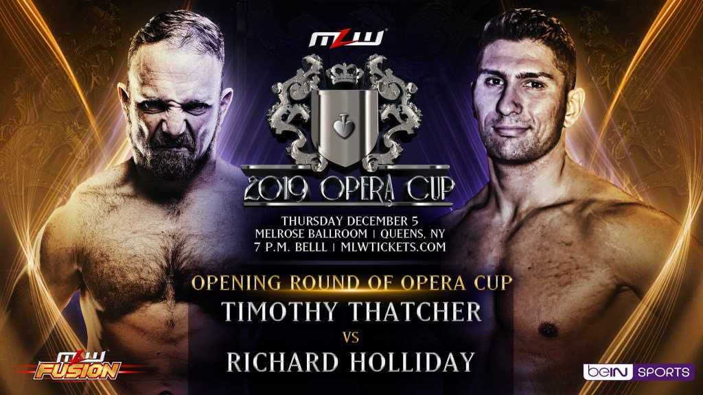 Thatcher vs. Holliday added to MLW Opera Cup tournament