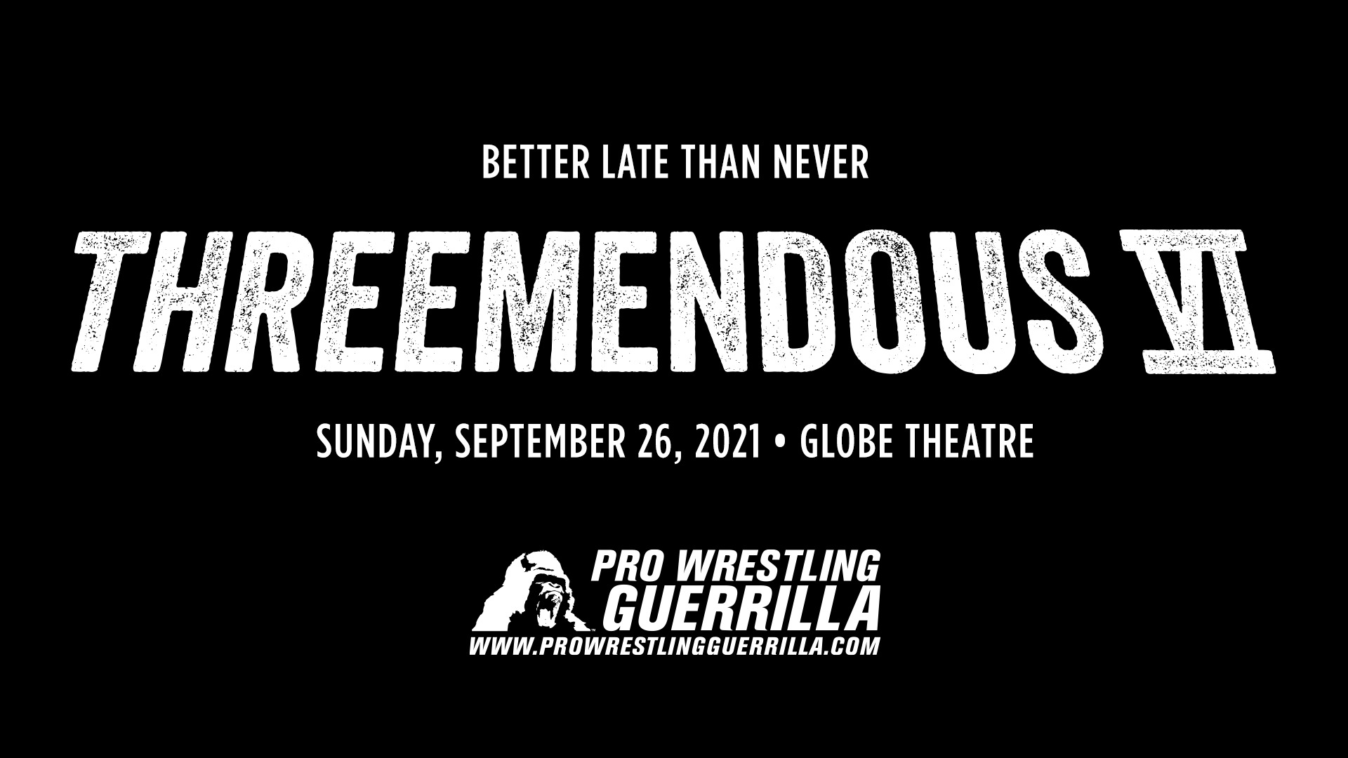 PWG announces Threemendous VI for September 26