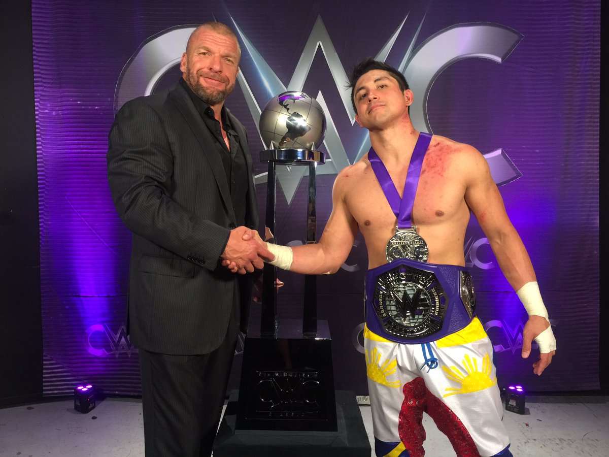 TJ Perkins wins the CWC to become WWE Cruiserweight Champion