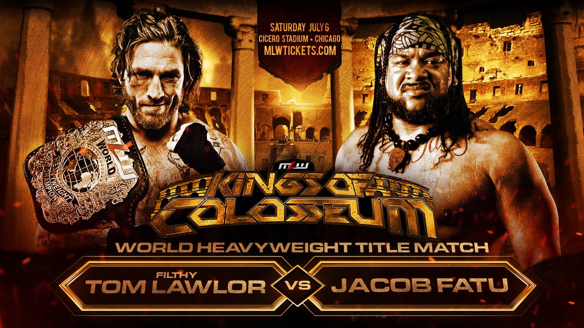 MLW Kings of Colosseum results: Tom Lawlor vs. Jacob Fatu