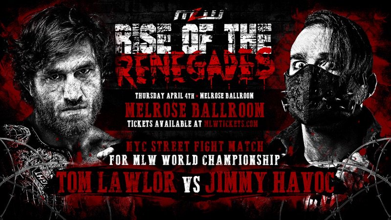 World title street fight set for MLW TV tapings in New York City