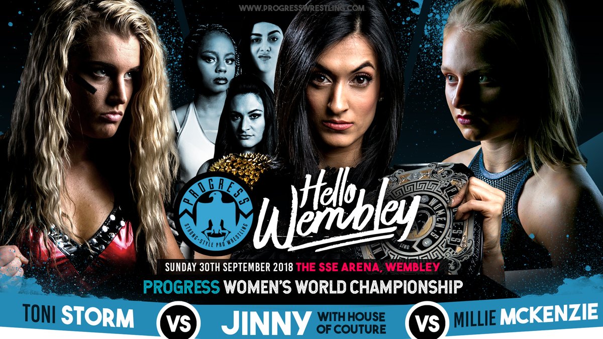 Toni Storm returning in time for PROGRESS Wembley Arena show
