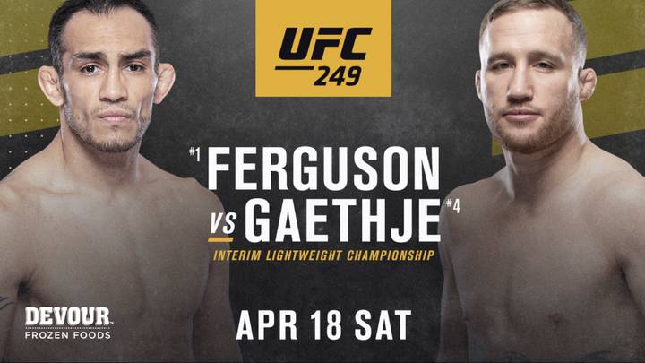 Dana White: Ferguson-Gaethje signed for UFC interim 155-pound belt