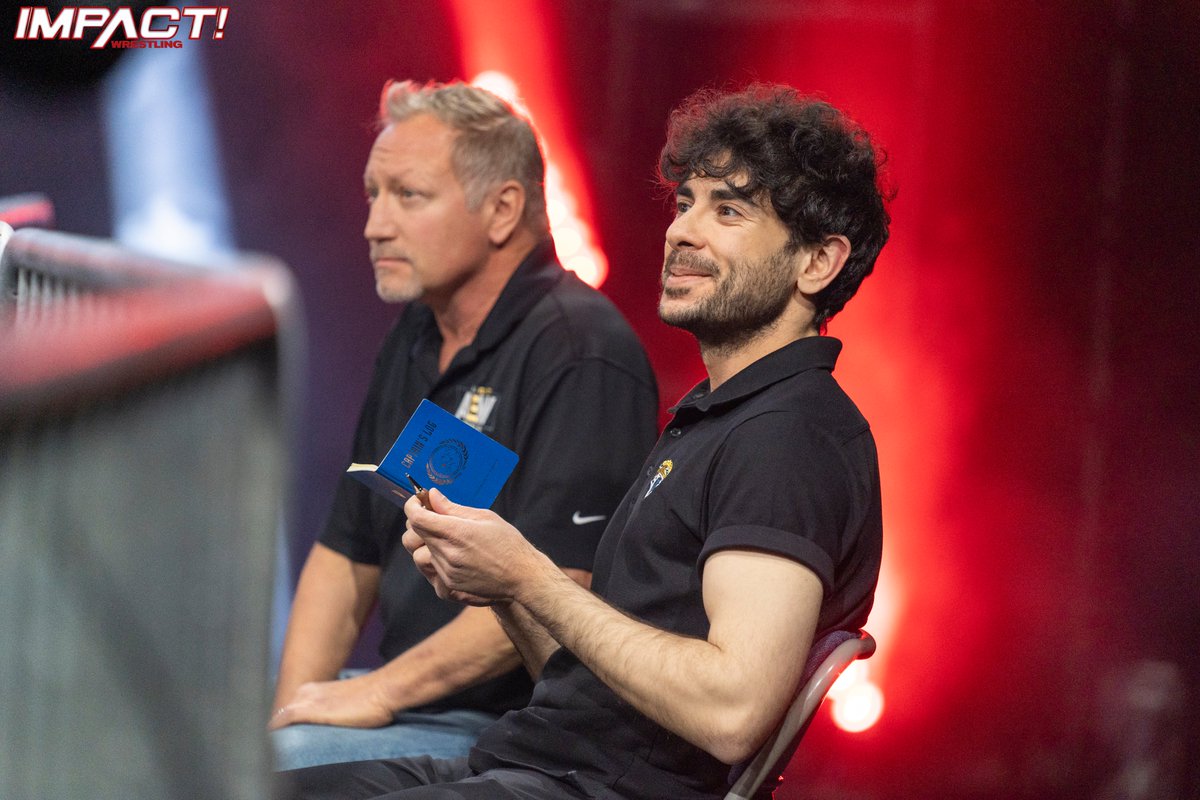AEW’s Tony Khan makes Impact Wrestling in-person debut