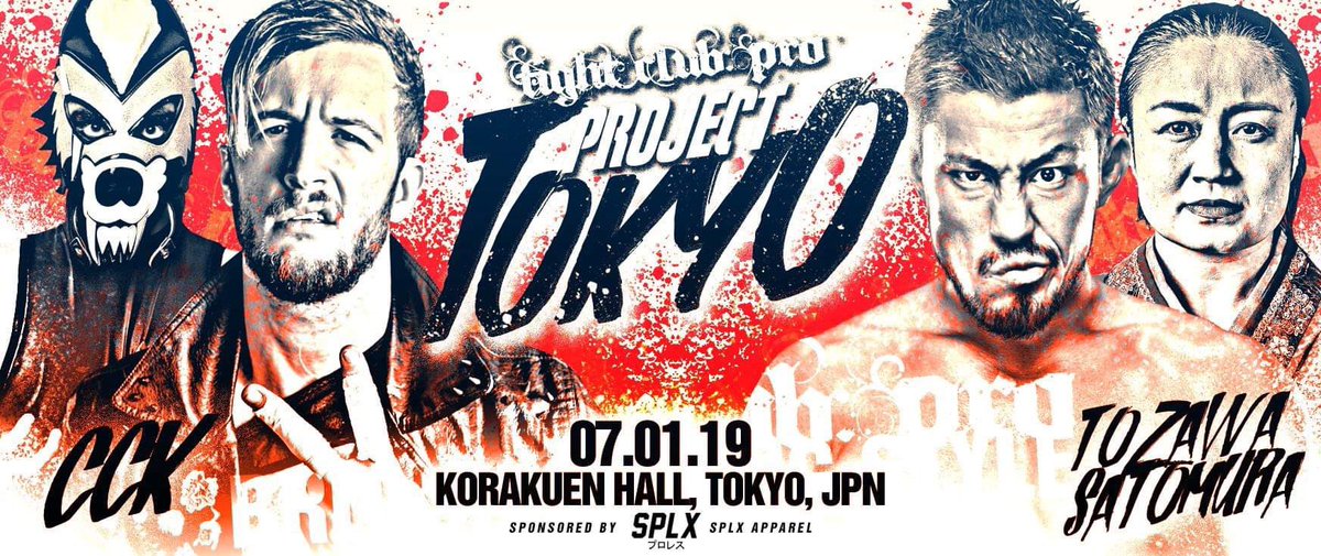 Tozawa teaming with Satomura at Fight Club: PRO’s Project Tokyo