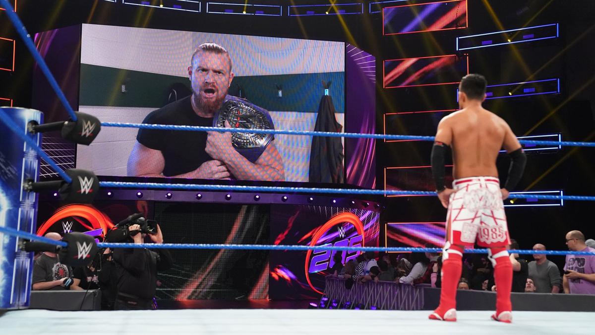 Cruiserweight title match added to WWE Elimination Chamber