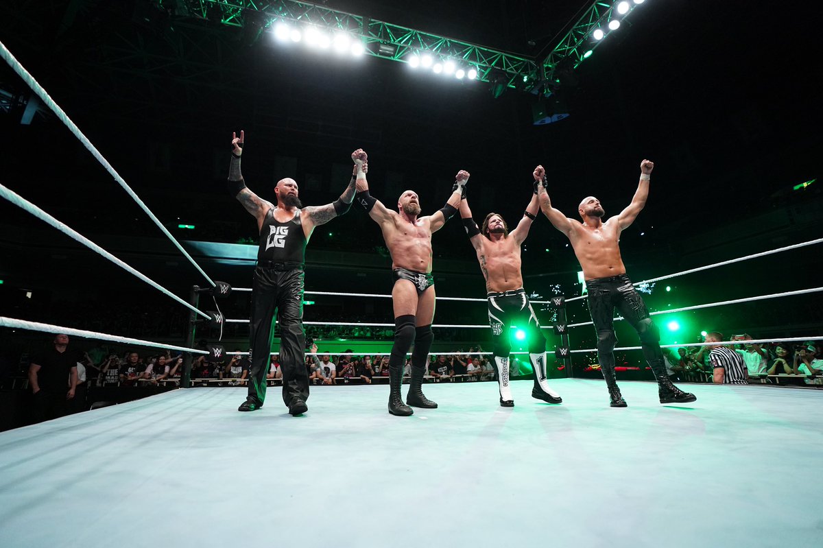 WWE Tokyo live results: Triple H teams with The Club