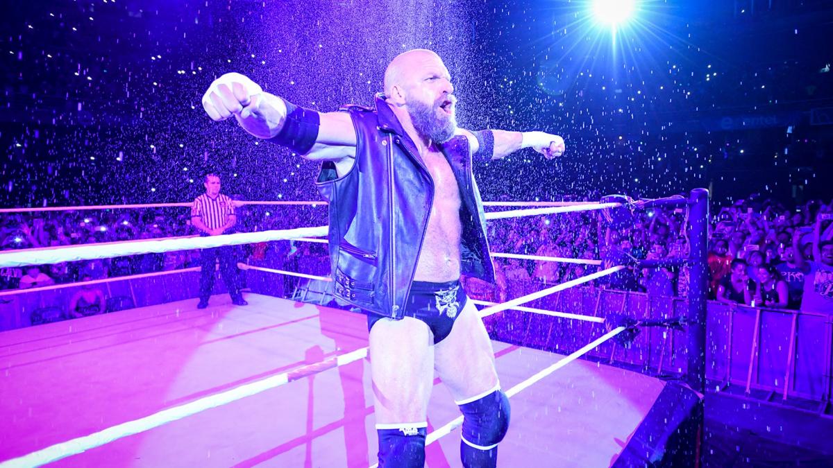 Triple H wrestling at five shows on WWE’s European tour