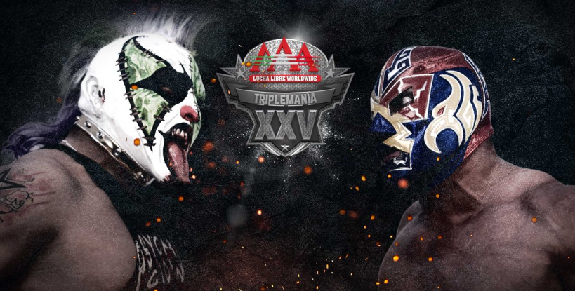 AAA Triplemania XXV live results: Psycho Clown vs. Dr. Wagner Jr.