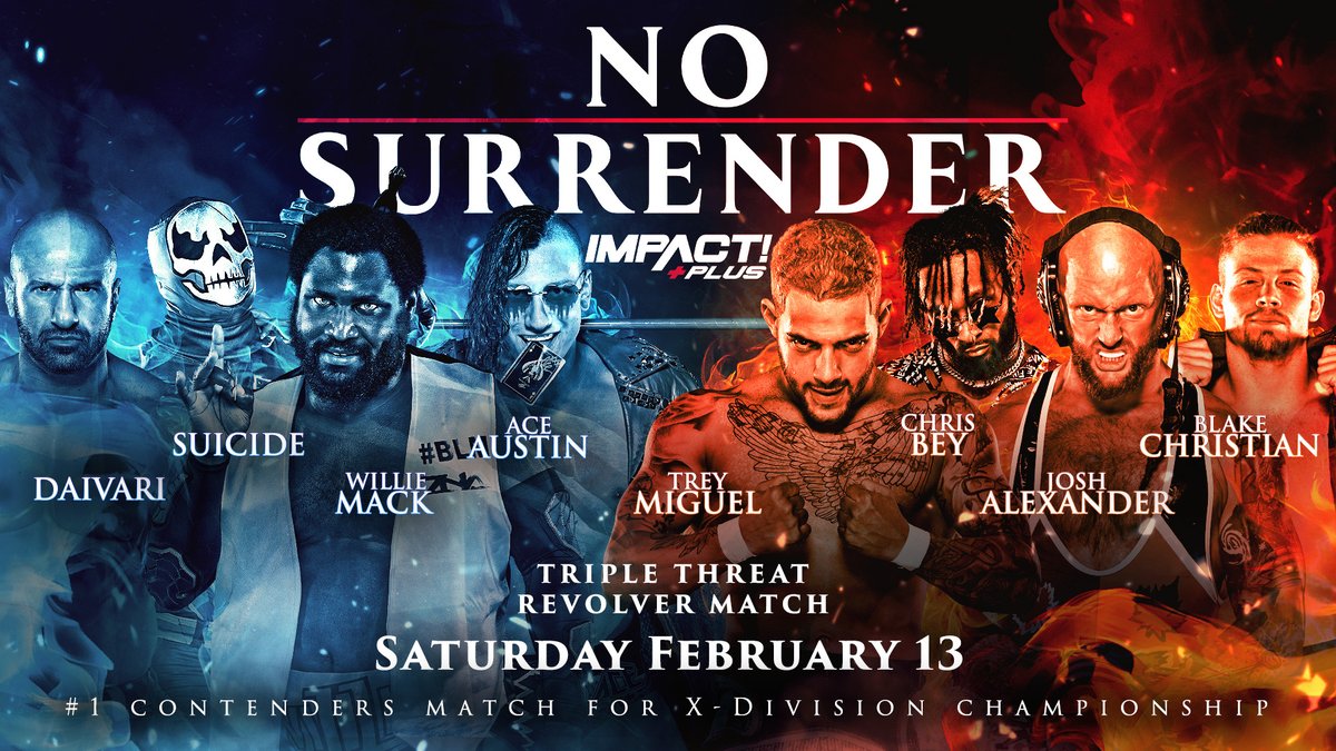 Two matches added to Impact Wrestling No Surrender