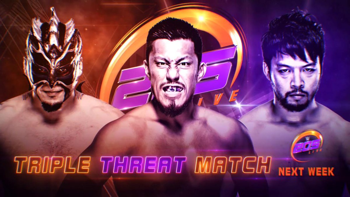 Triple threat match announced for next week’s WWE 205 Live