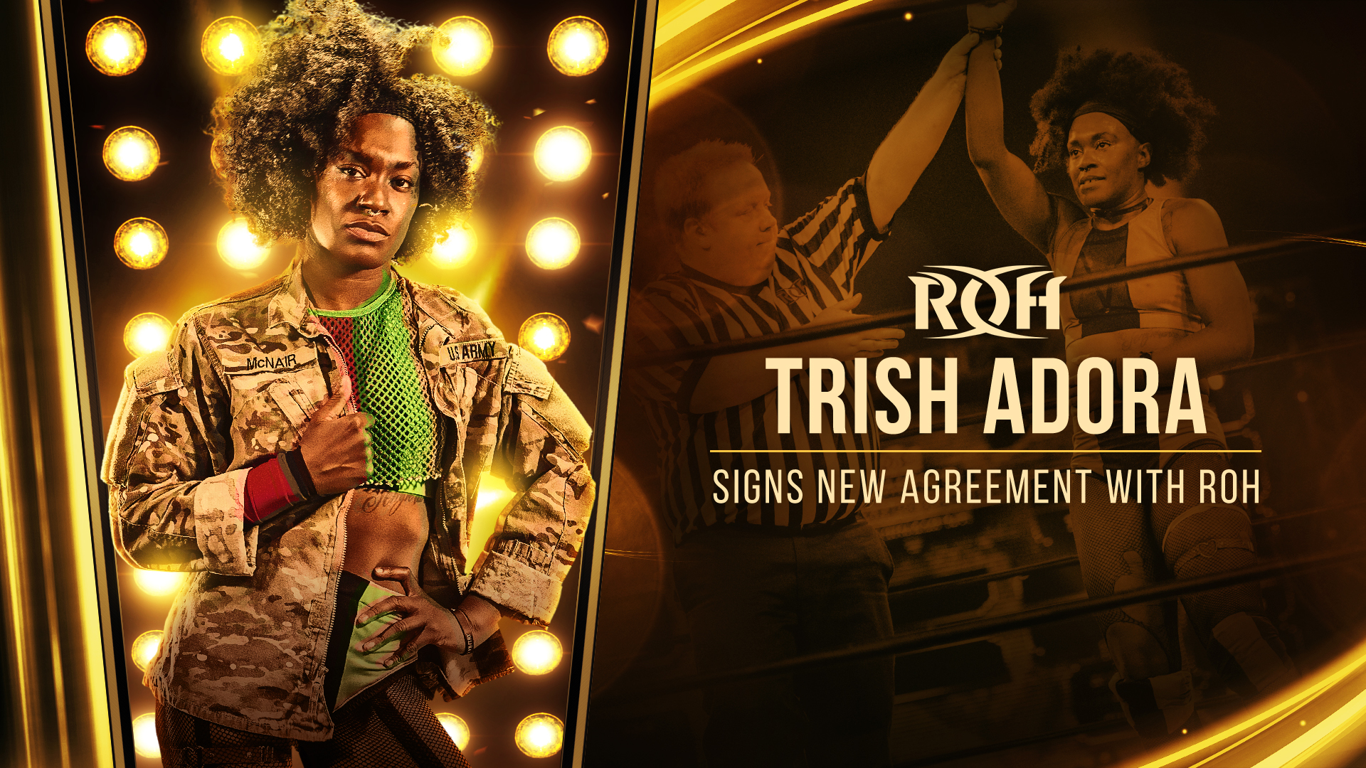 Trish Adora signs contract with Ring of Honor