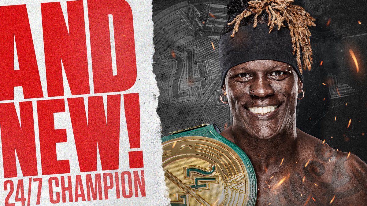 R-Truth wins WWE 24/7 title from Rob Gronkowski
