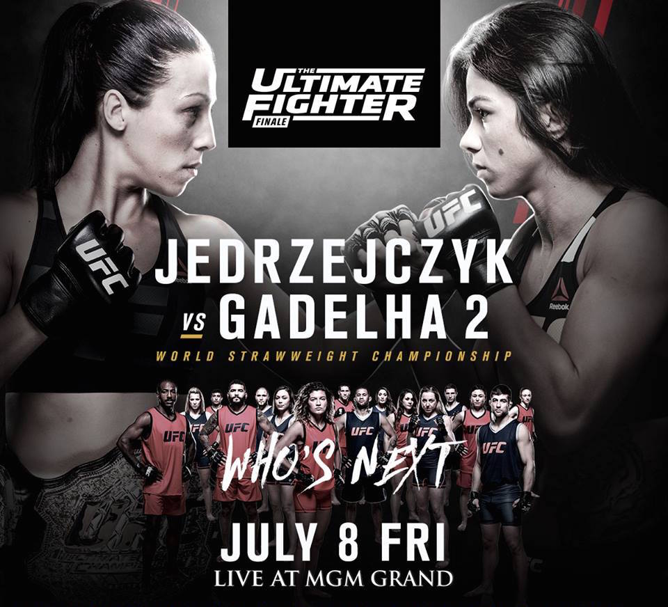 The Ultimate Fighter 23 Finale Las Vegas live results: Joanna Jedrzejczyk vs. Claudia Gadelha 2