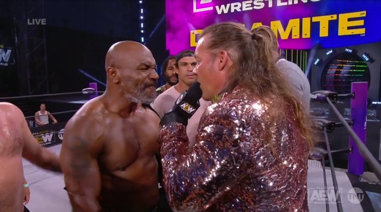 Mike Tyson, Chris Jericho get in pull-apart brawl on AEW Dynamite
