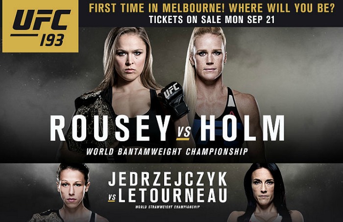 UFC 193: Rousey vs. Holm weigh-in results and live video