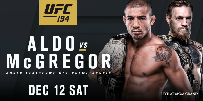 UFC 194 McGregor vs. Aldo conference call audio