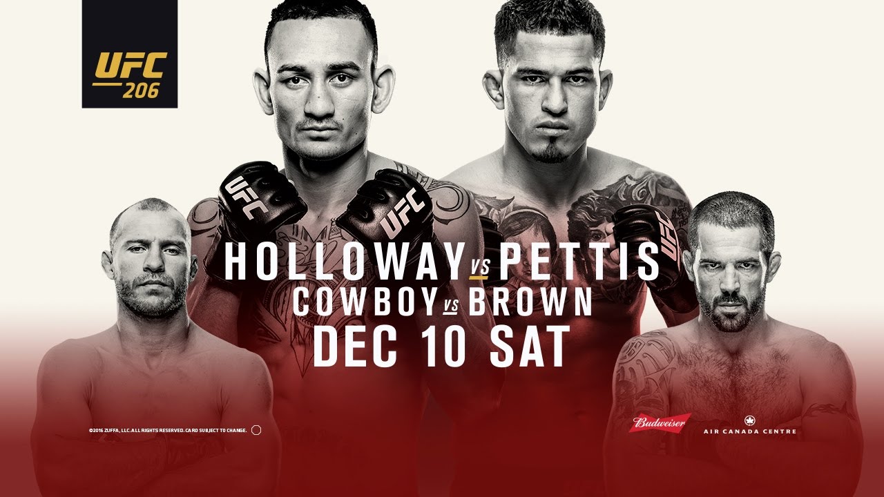 UFC 206 live results: Max Holloway vs. Anthony Pettis