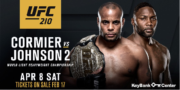 Daniel Cormier vs. Rumble Johnson rematch set for UFC 210
