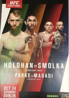UFC Fight Night 76 Dublin live results: Paddy Holohan vs. Louis Smolka