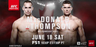 UFC Fight Night 89 Ottawa live results: Rory MacDonald vs. Stephen Thompson