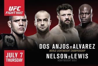 UFC Fight Night 90 Las Vegas live results: Rafael Dos Anjos vs. Eddie Alvarez