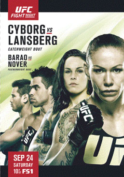 UFC Fight Night 95 Brasilia live results: Cris Cyborg vs. Lina Lansberg