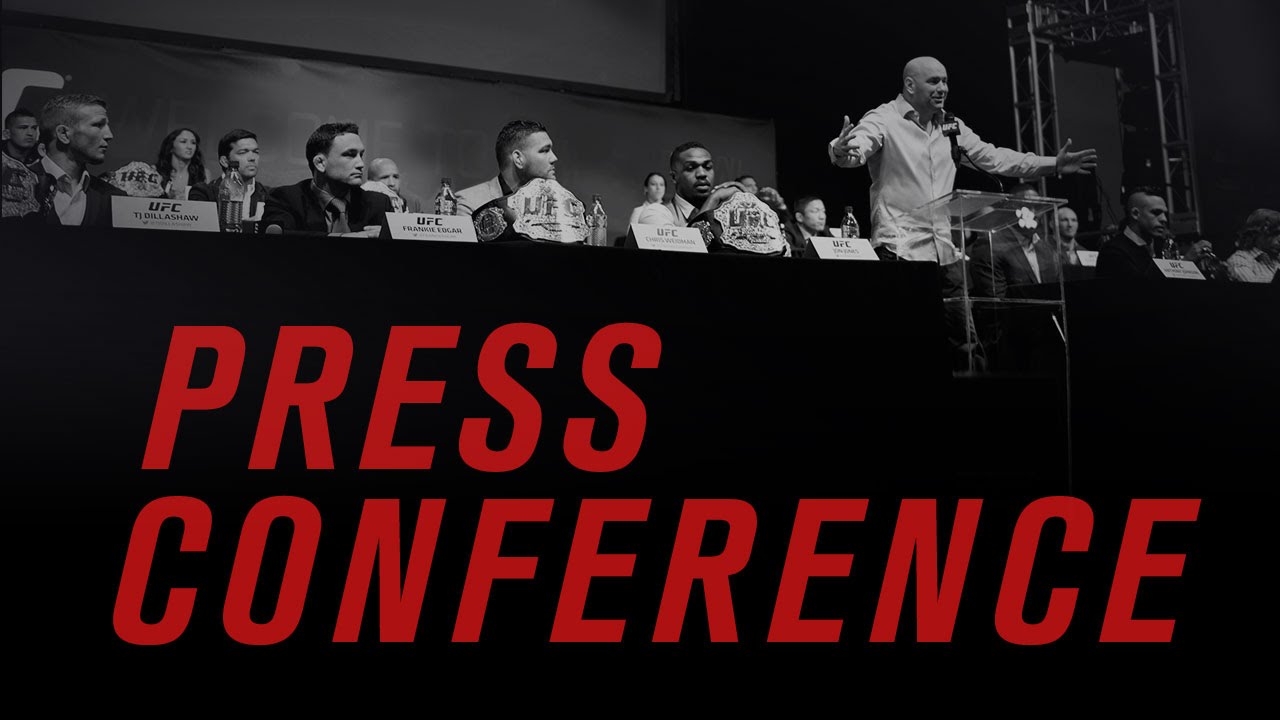VIDEO: UFC Summer Kickoff media event at 5:30 PM EST