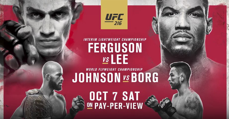 UFC 216 live results: Ferguson vs. Lee; Johnson vs. Borg