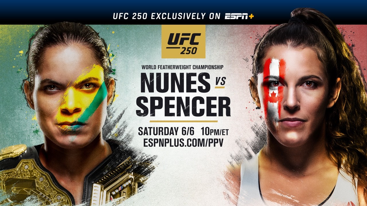 UFC 250 live results: Amanda Nunes vs. Felicia Spencer