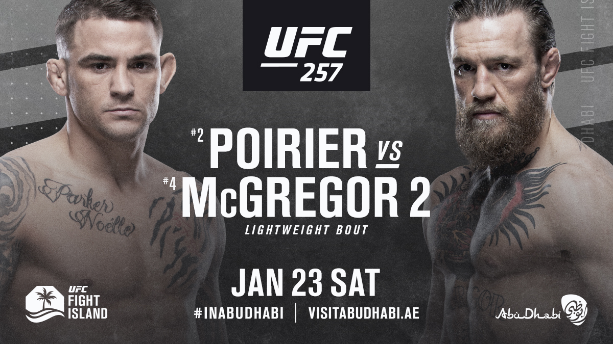 UFC 257 live results: Conor McGregor vs. Dustin Poirier 2