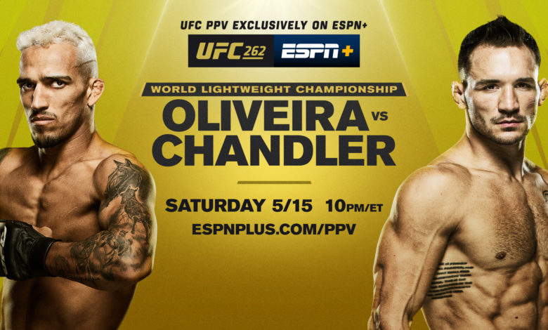 UFC 262 live results: Charles Oliveira vs. Michael Chandler