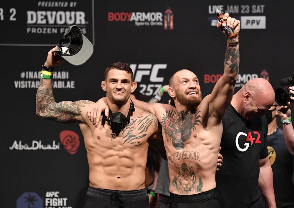 Conor McGregor, Dustin Poirier agree to trilogy fight at UFC 264