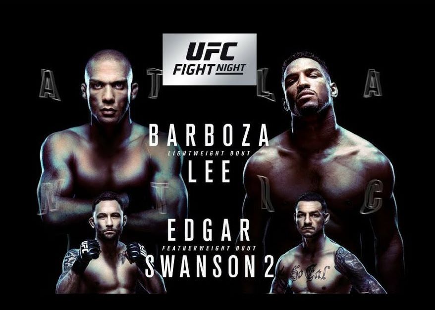 UFC Fight Night 128 live results: Barboza vs. Lee, Edgar vs. Swanson 2