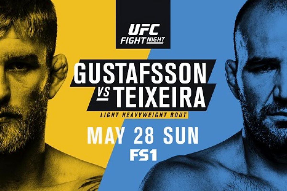 UFC Fight Night 109 live results: Gustafsson vs. Teixeira
