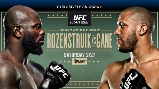 UFC on ESPN+ 44 live results: Jairzinho Rozenstruik vs. Ciryl Gane