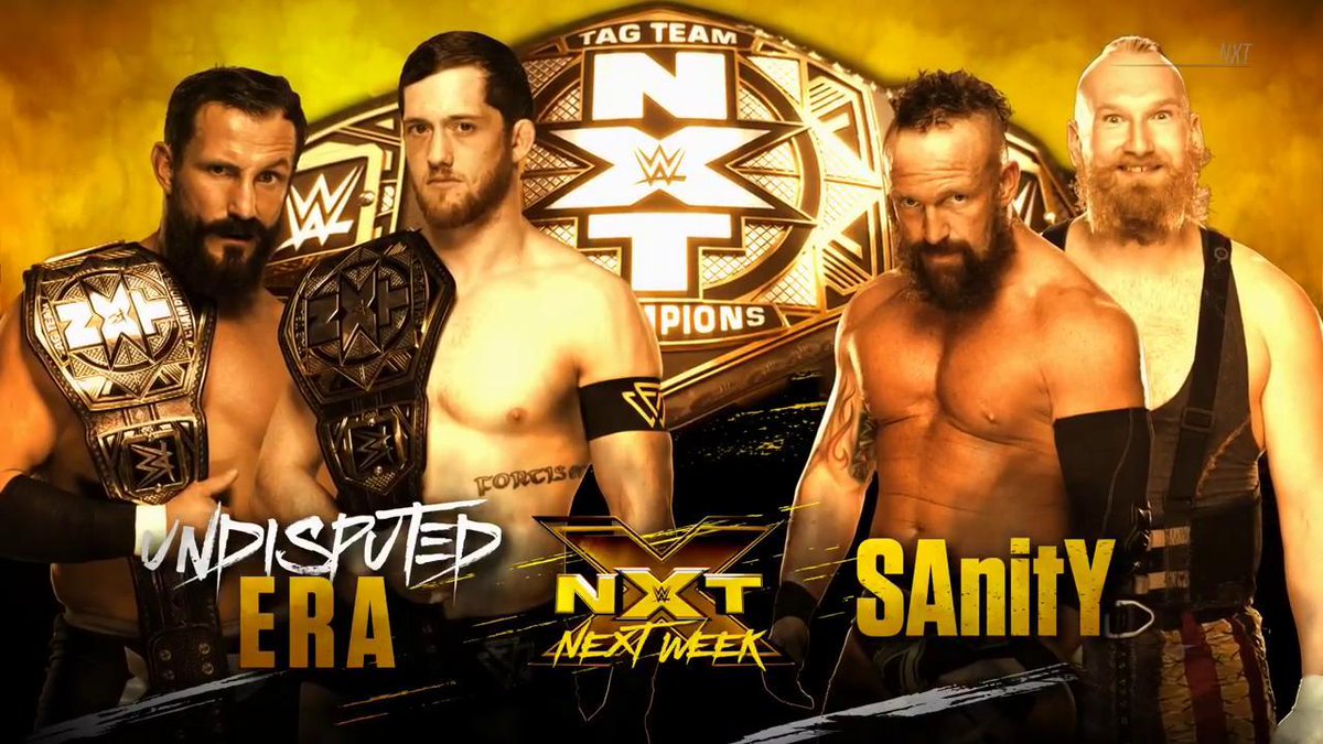 WWE NXT results: The Undisputed Era vs. SAnitY