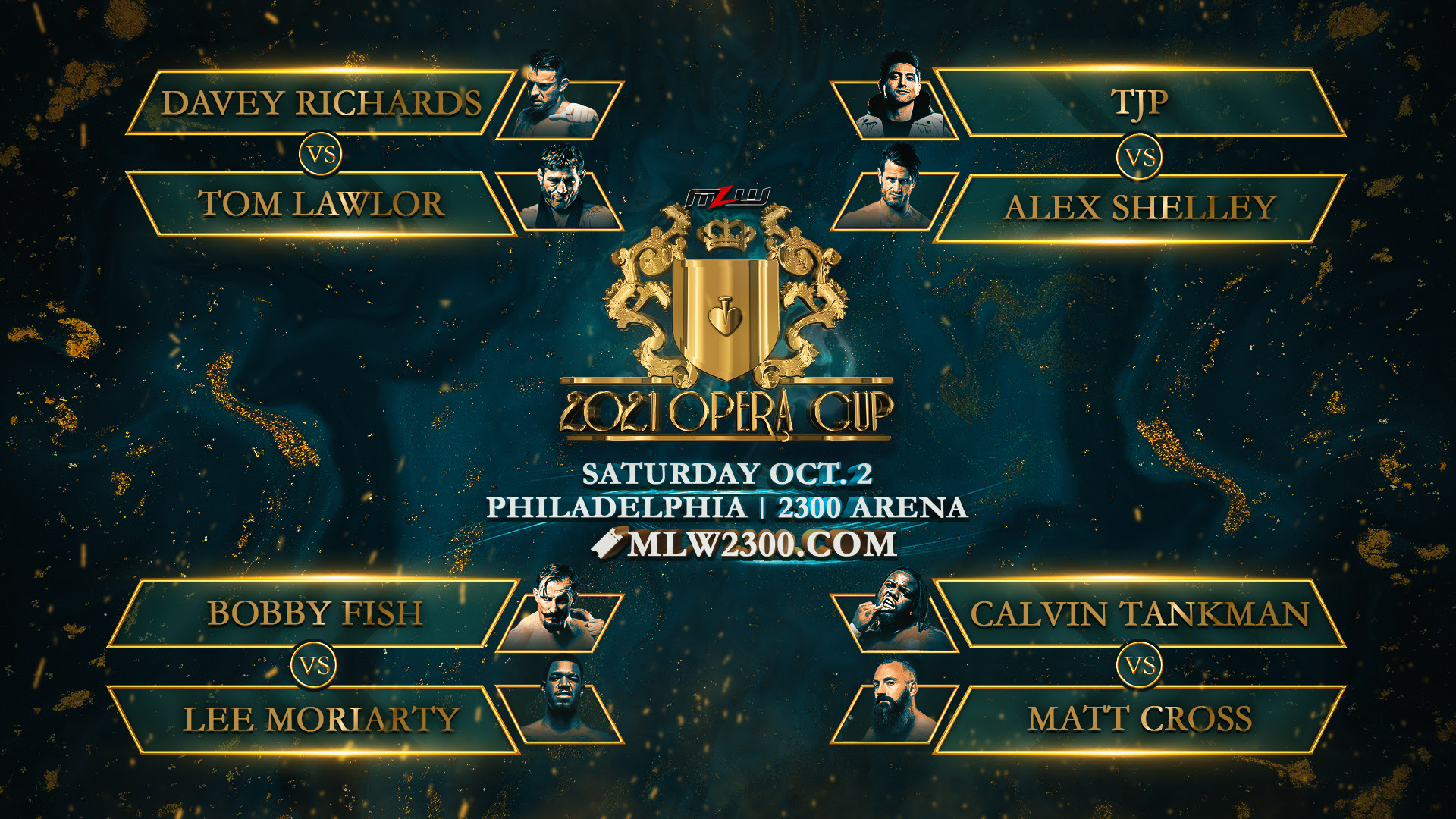 Lee Moriarty added to MLW Opera Cup tournament