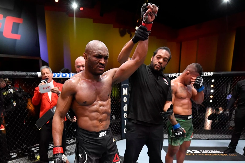 Kamaru Usman calls out Jorge Masvidal after UFC 258 title defense