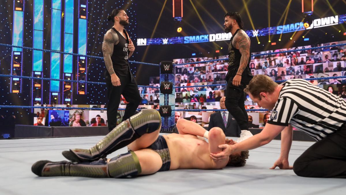 WWE SmackDown video highlights: Jey Uso falls in line
