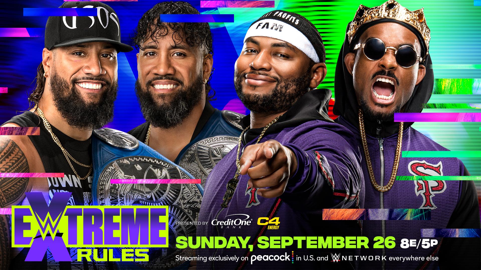SmackDown Tag Team title match added to WWE Extreme Rules