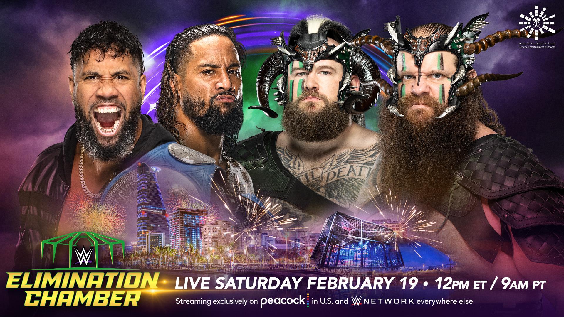 SmackDown Tag Team title match set for WWE Elimination Chamber