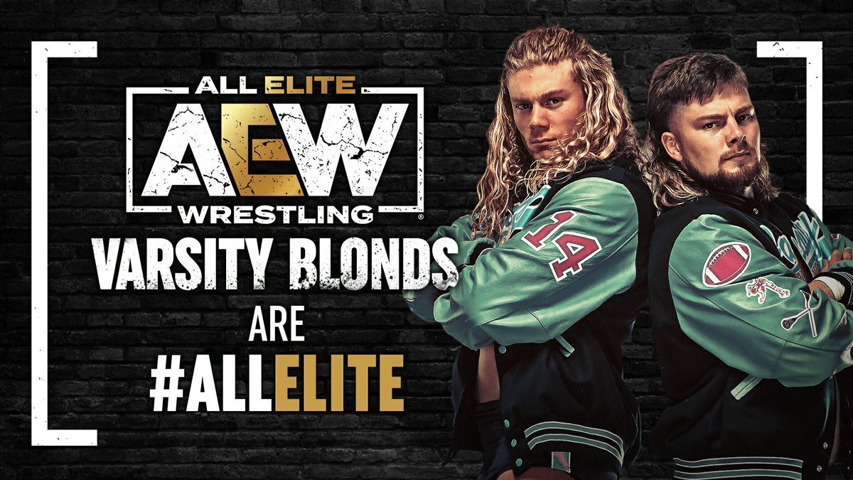 The Varsity Blonds officially sign with AEW