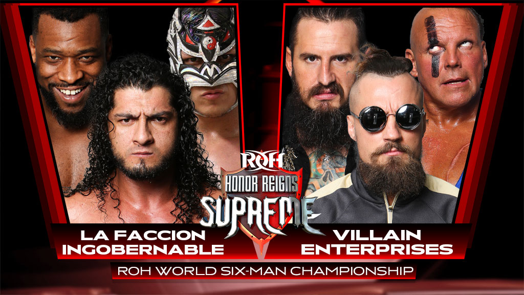 Six-Man Tag Team title match set for ROH Honor Reigns Supreme